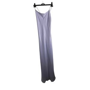 VINTAGE KIKI USA PROM DRESS / 90s GLITTER MAXI  DEADSTOCK XS Tall
